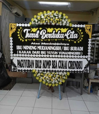 Papan Bunga di Cipayung